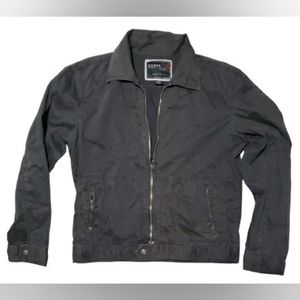 Guess Jacket Full Zip Dark Grey Men's Size  XL